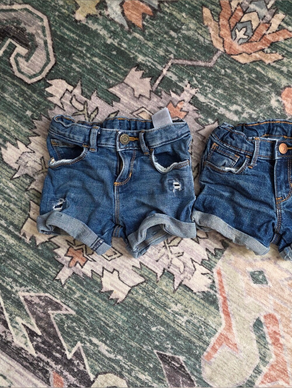 Old Navy Blue Denim Shorts Bundle 4T